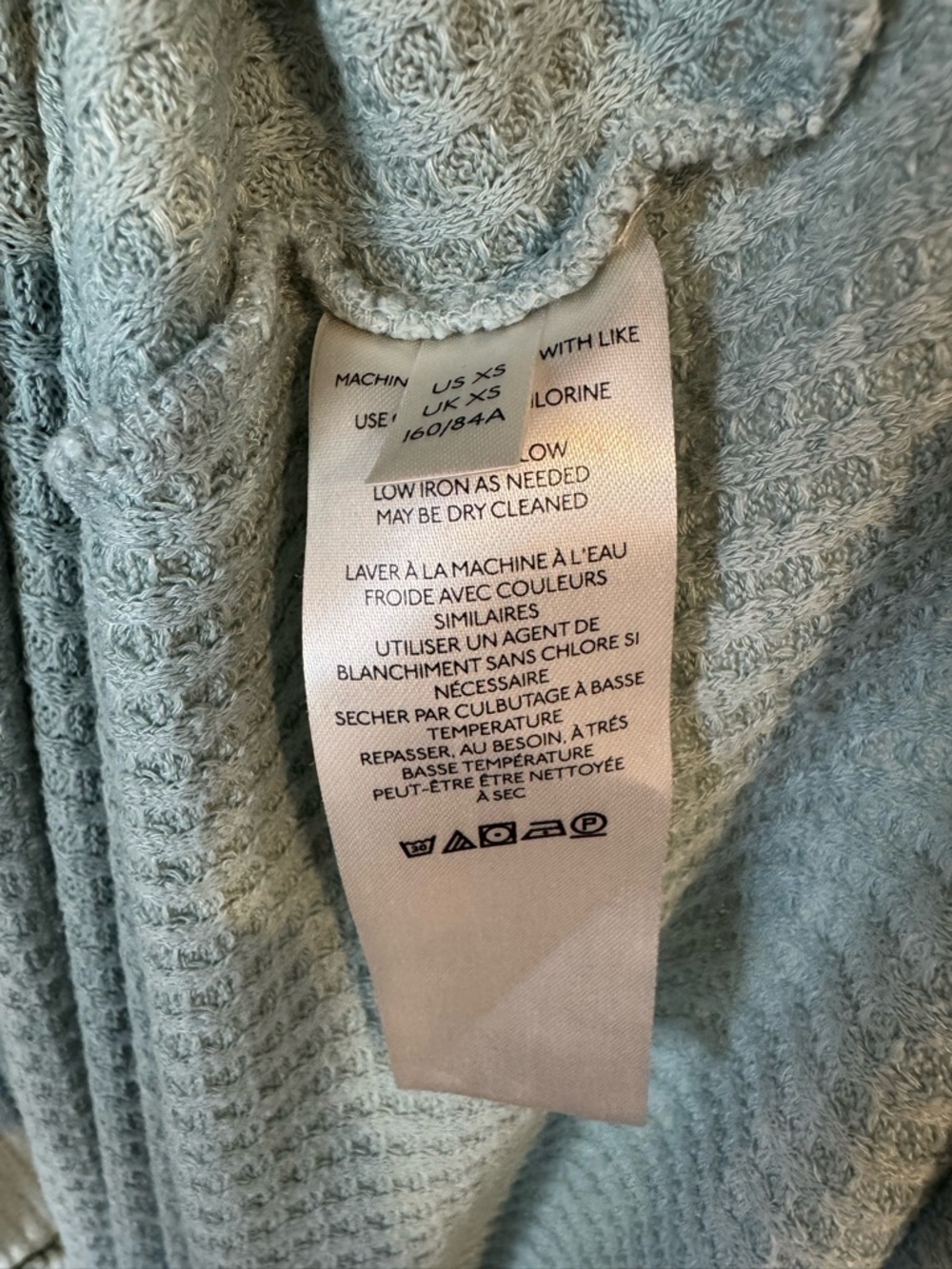 Free People Light Sage Waffle Knit Waffle Dress - Picture 7 of 8
